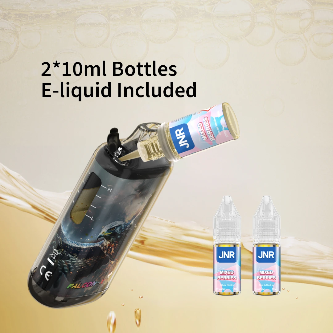 JNR Falcon-X Plus 28K syst&egrave;me top refill vape refillable anti-fuite